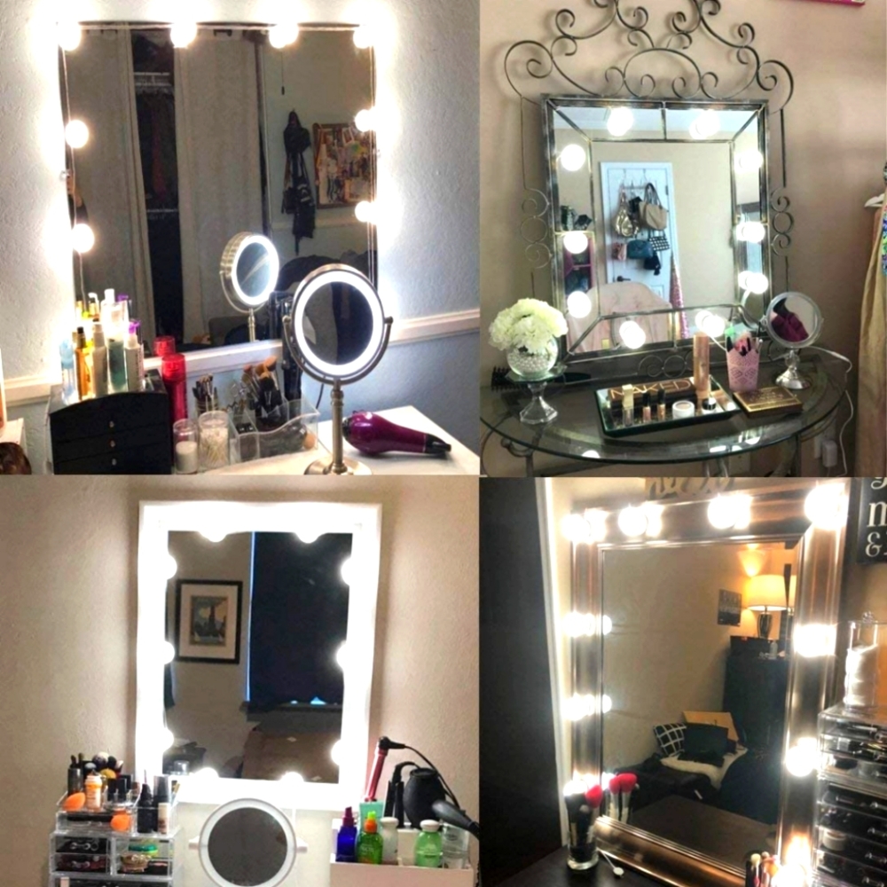 Hollywood Style Led Vanity Mirror Lights Kit with 10 Dimmable Light Bulbs - Picture 6 of 6